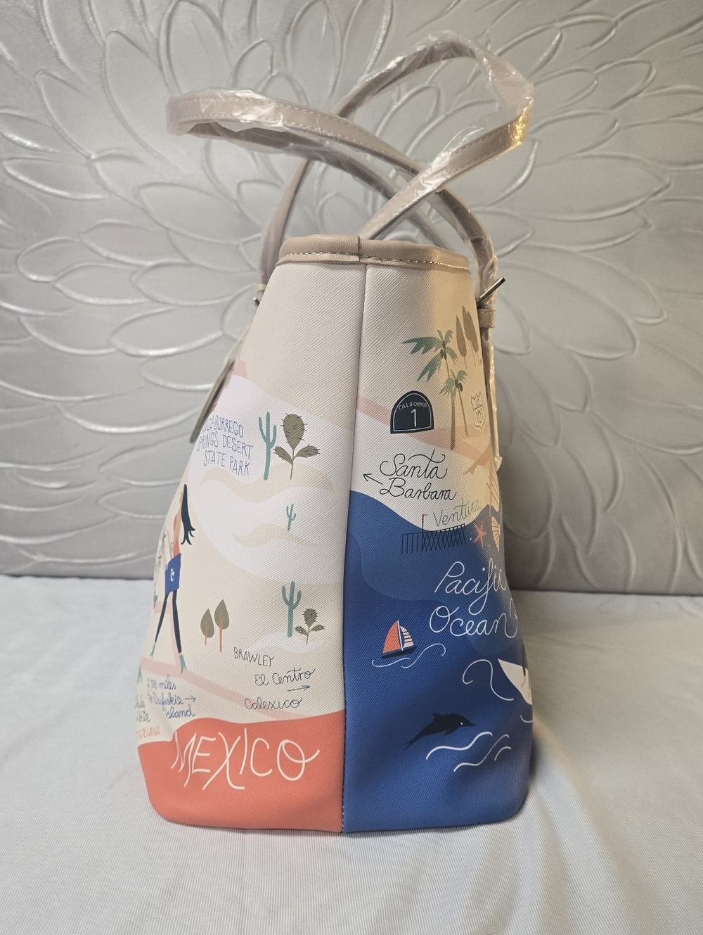 Southern California Tote By SPARTINA 449 - Picture 3 of 13